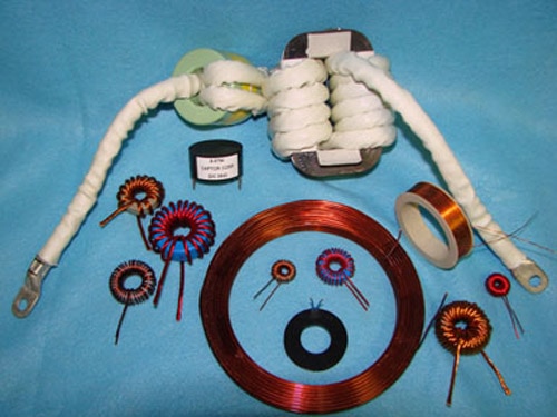Manufactured Inductor Coils